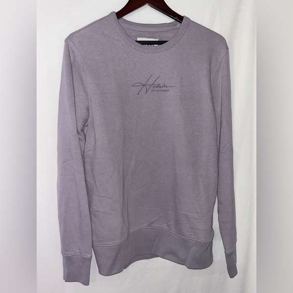 Hollister Sweaters - Hollister Women's Lavender Crewneck Sweater